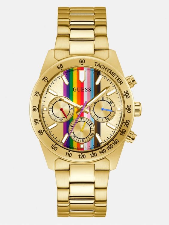 En Guess tienes este reloj para celebrar el Pride 2022. (Orgullo)