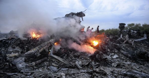 Foto: Fotografía de archivo fechada el 17 de julio de 2014 que muestra a los disturbios del Boeing 777 de Malaysia Airlines MH17. (EFE)