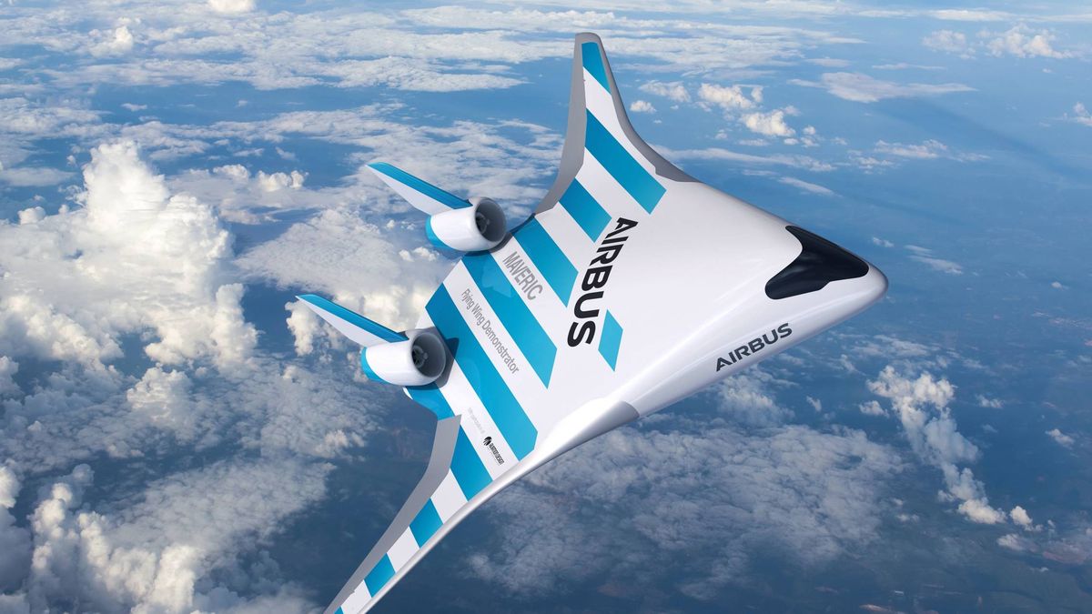 Así es Maveric, el nuevo modelo de avión futurista que ha presentado Airbus