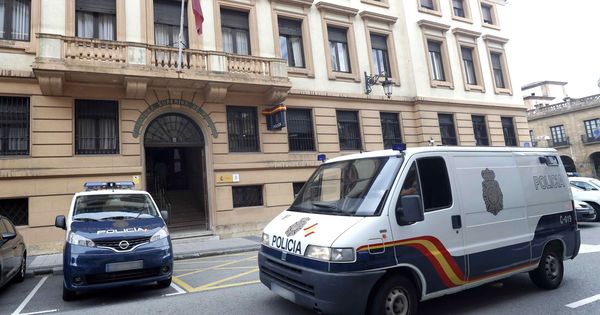 Foto: Jefatura Superior de Policía de Asturias en Oviedo. (Efe)