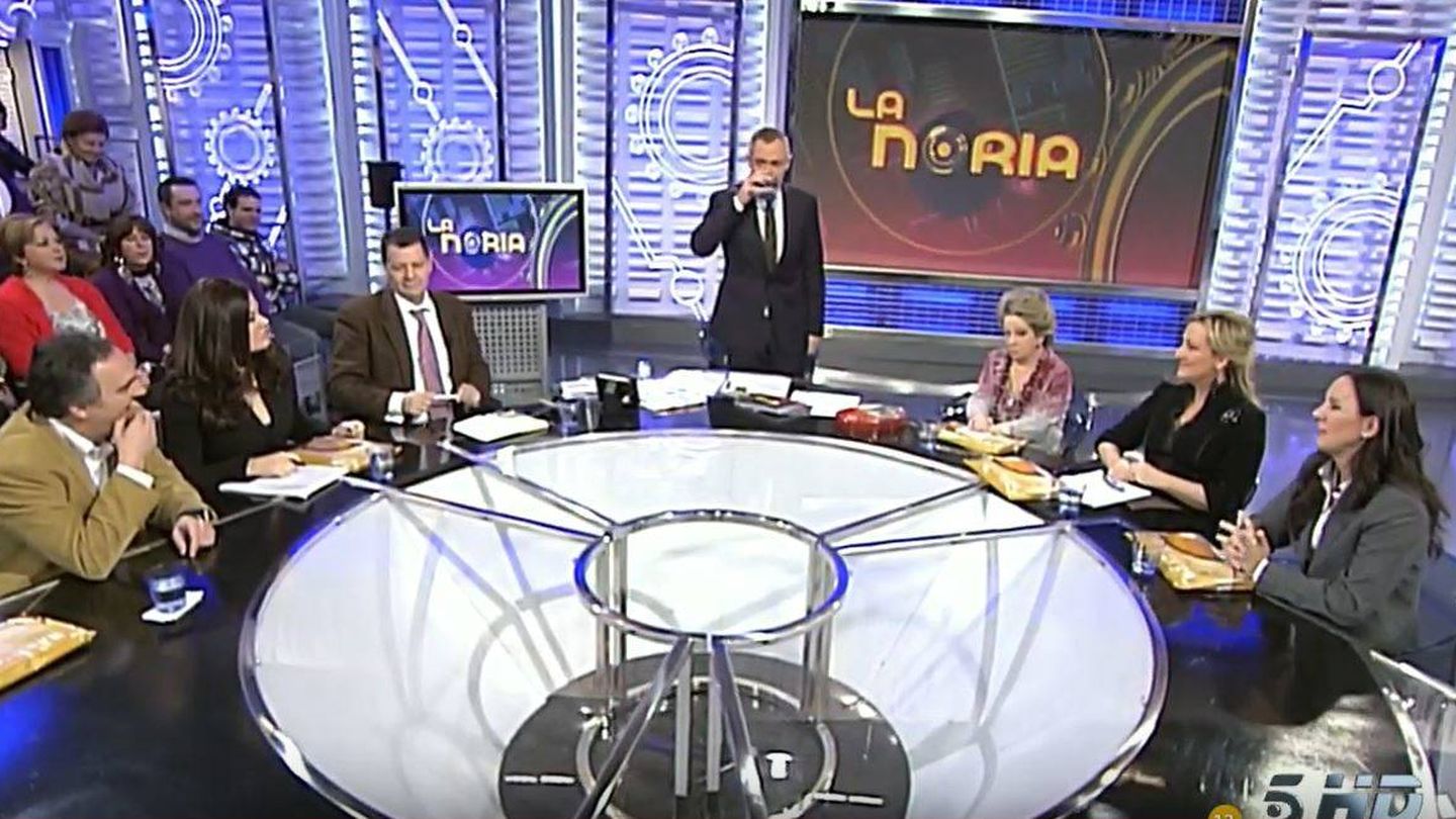 Mesa de debate de 'La noria'. (Captura de Youtube)
