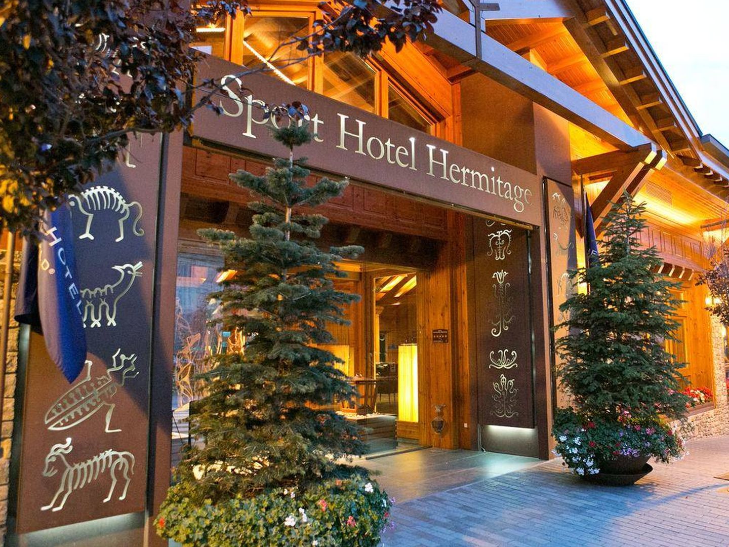 Fachada del hotel Hermitage, en Soldeu, donde se alojaron muchos invitados. (Hermitage Hotel)