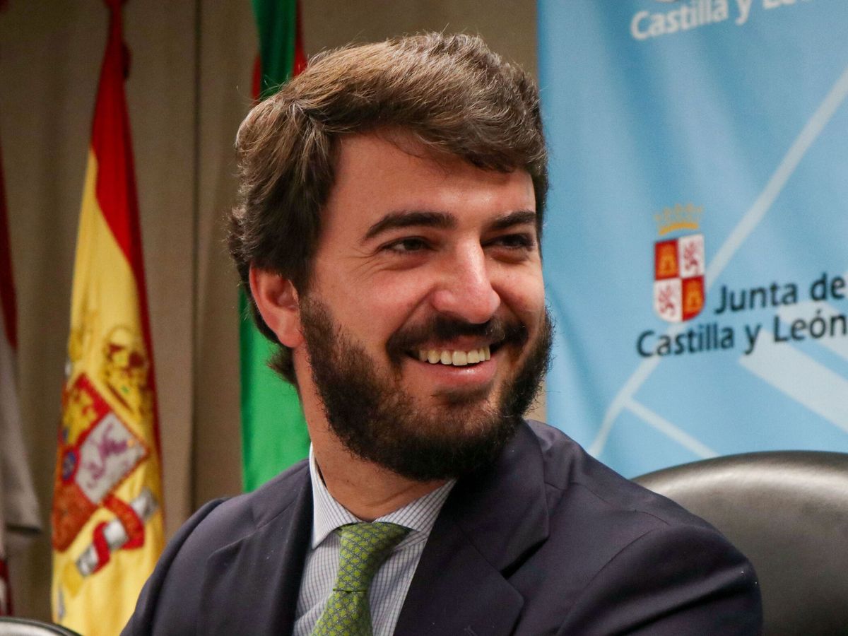 Foto: El vicepresidente de la Junta de Castilla y León, Juan García-Gallardo. (EFE/Mariam A. Montesinos)