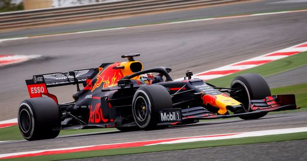 Foto: Verstappen en los test posteriores al GP de Bahréin. (EFE)