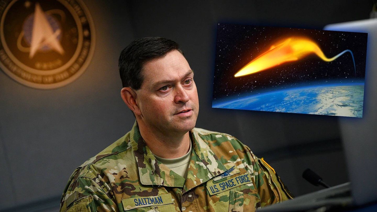 El teniente general Chance Saltzman, jefe adjunto de operaciones espaciales, ciber y nucleares de la US Space Force