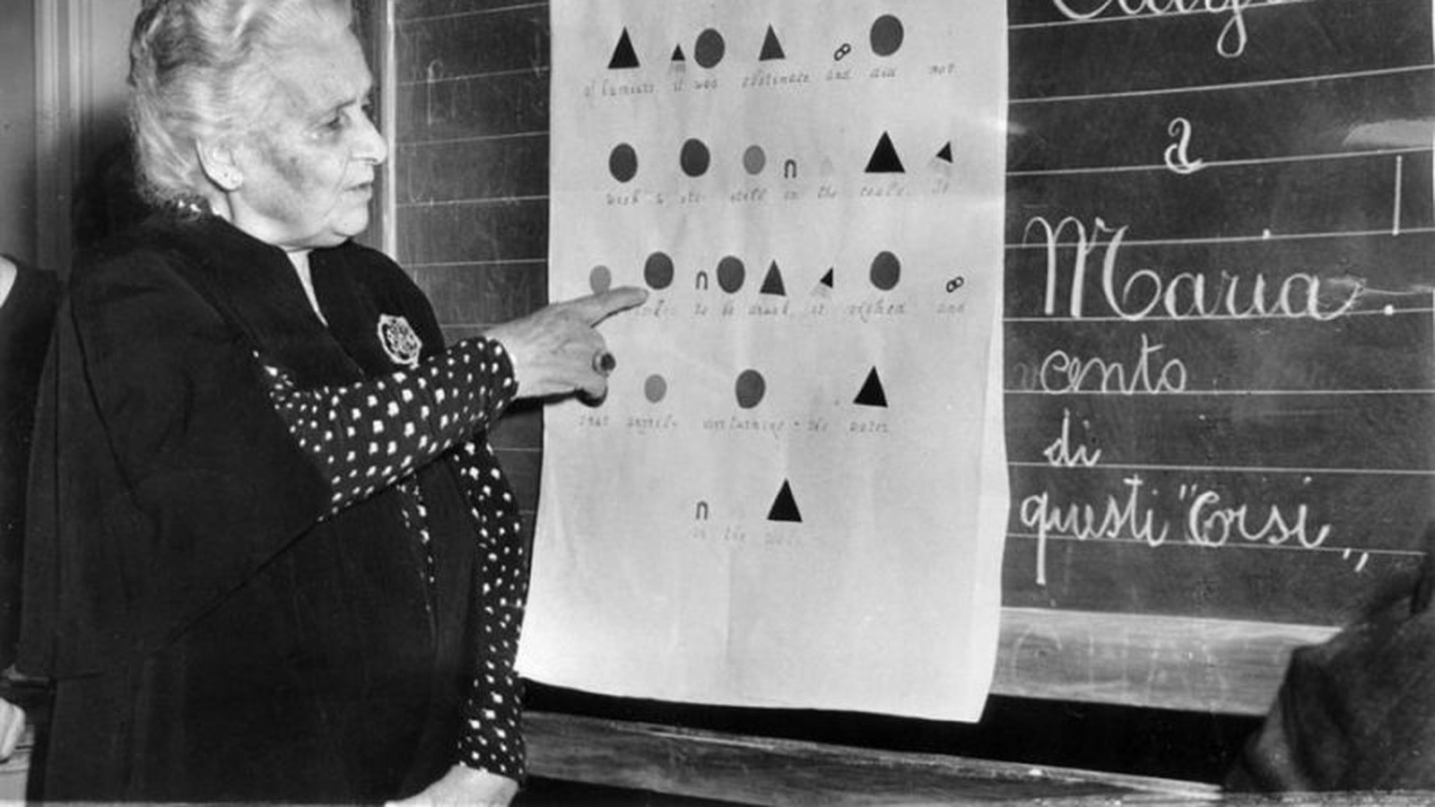 María Montessori, pedagoga italiana: "Si la educación se basa en la libertad, el niño podrá desarrollar su carácter de forma espontánea"