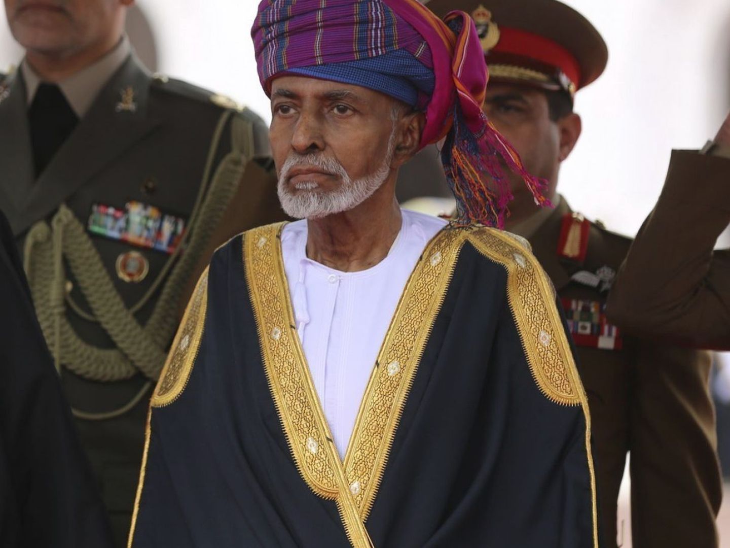 El sultán Qabus bin Said de Omán en una imagen de archivo. (EFE)