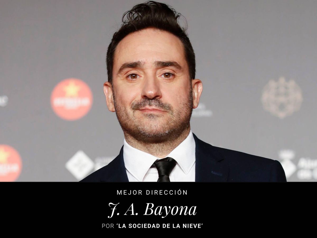 Foto: J.A. Bayona, premio Goya a mejor dirección por 'La sociedad de la nieve' (EC Diseño)