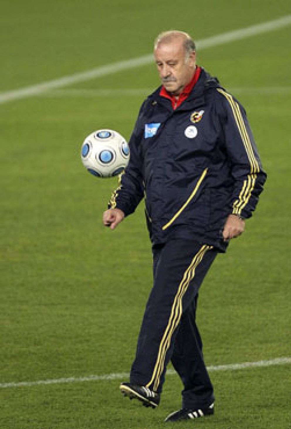 Foto: Del Bosque hará esperar a los novatos contra Chile