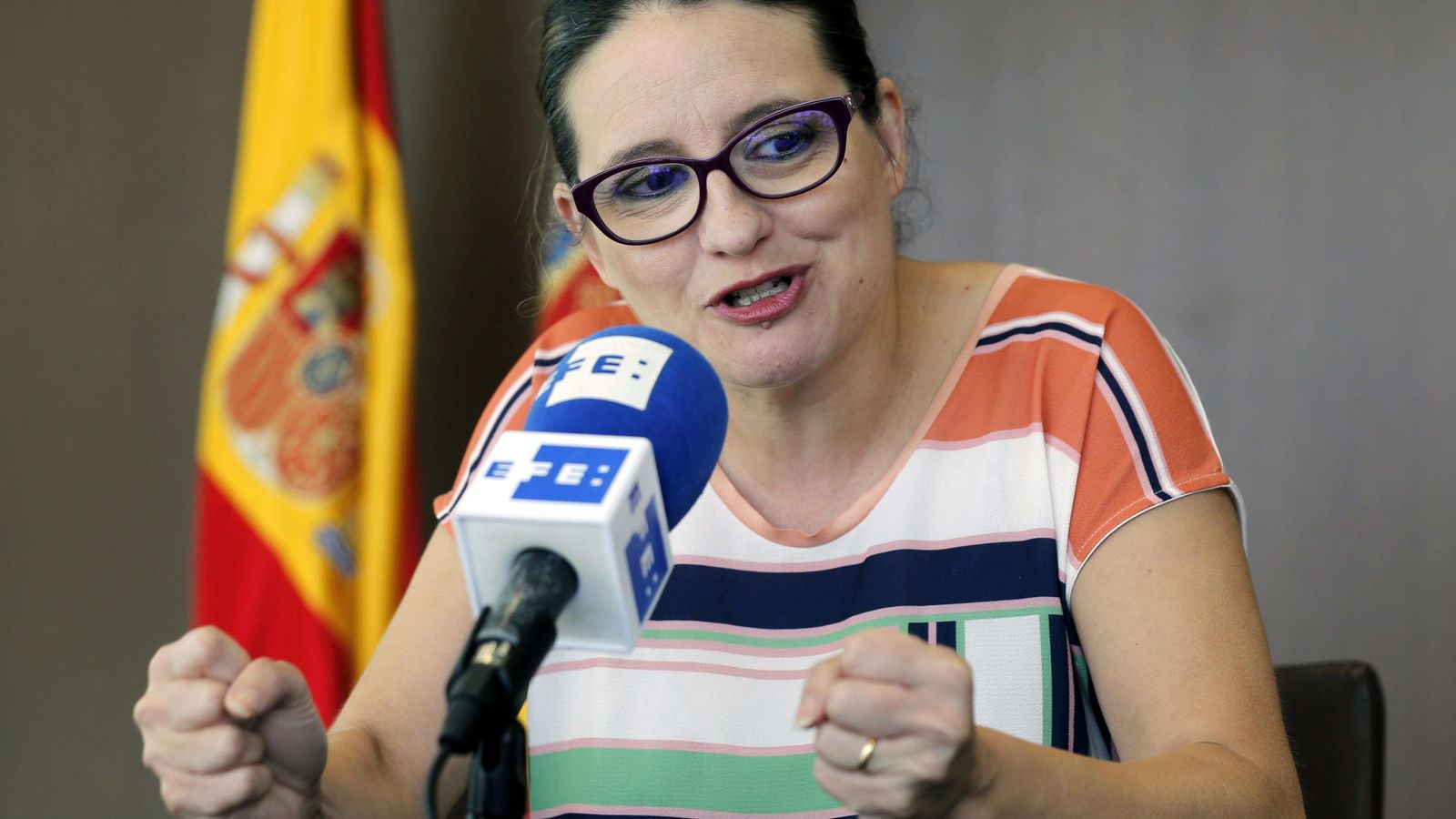 Foto: La vicepresidenta del Gobierno valenciano, Mónica Oltra. (EFE)