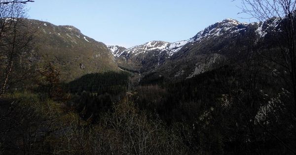 Foto: Montañas de Isdalen, en Noruega, donde se produjo el asesinato. (CC)