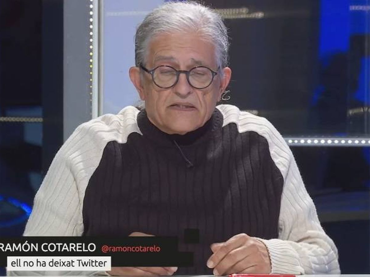Foto: Ramón Cotarelo, en 'Preguntes Freqüents'. (TV3).