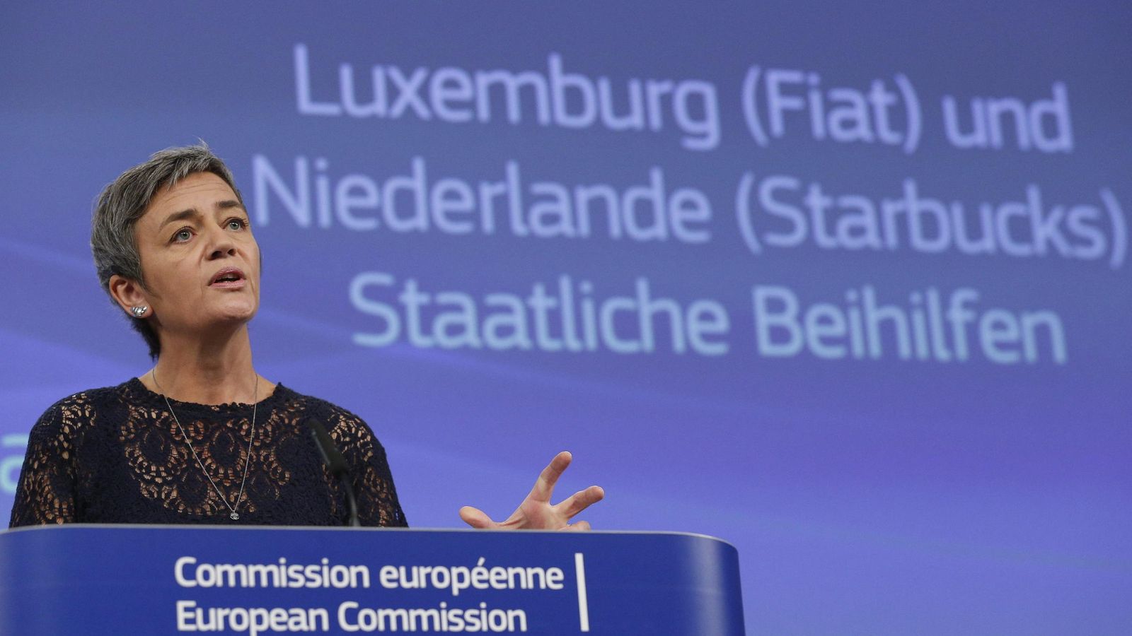 Foto: La comisaria europea de Competencia, Margrethe Vestager. (EFE)