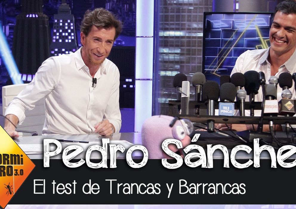 Foto: Pedro Sánchez durante una entrevista en El Hormiguero. (Antena 3)