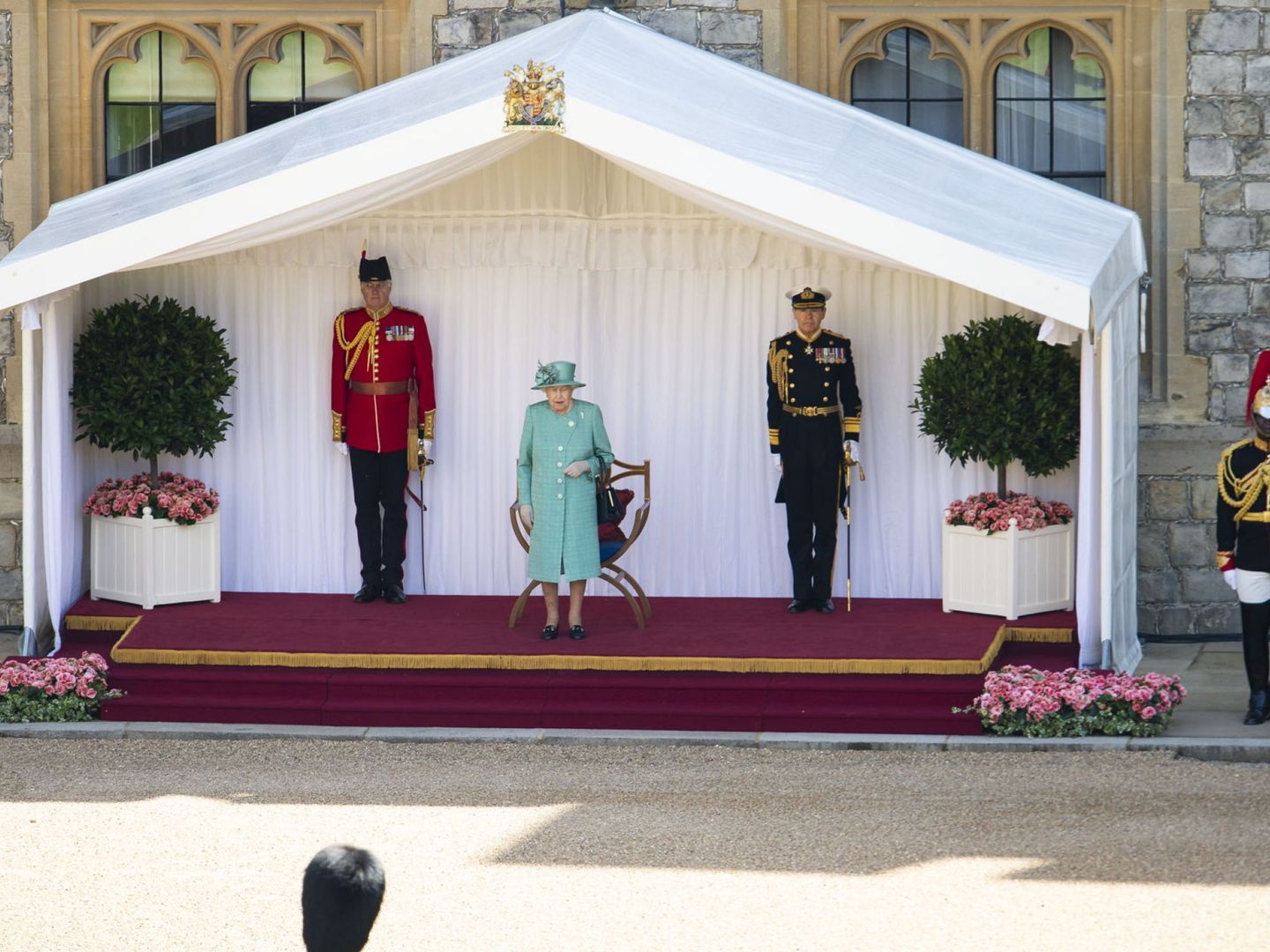 La reina Isabel, el pasado junio en Windsor. (Reuters)