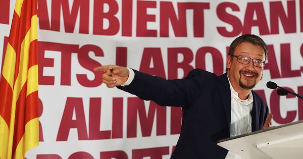 Foto: El cabeza de lista de Catalunya En Comú-Podem para las elecciones del 21-D, Xavier Domènech. (EFE)