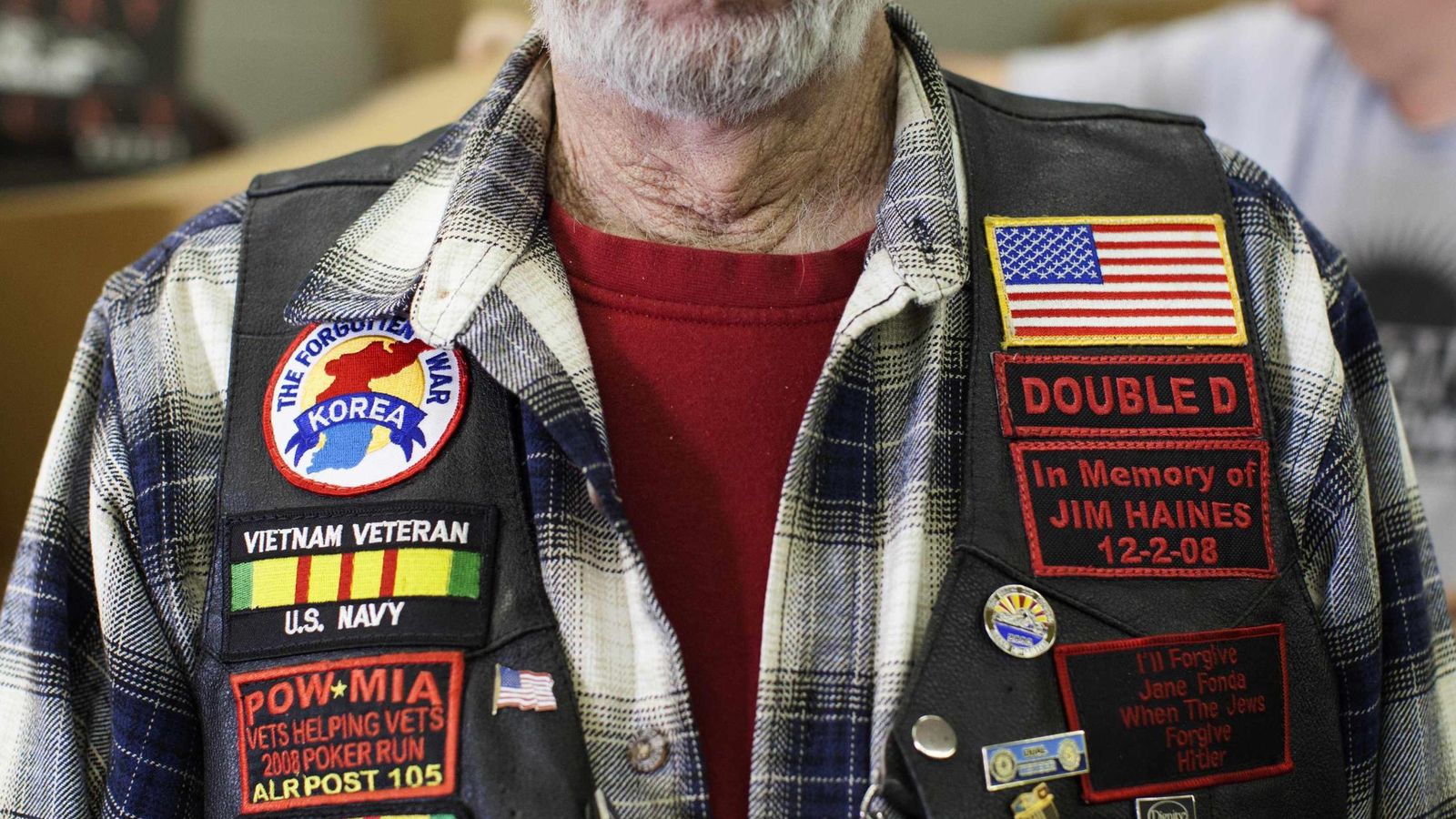 Foto: Un veterano de guerra sin hogar posa en Phoenix, Arizona, en febrero de 2014. (Reuters)