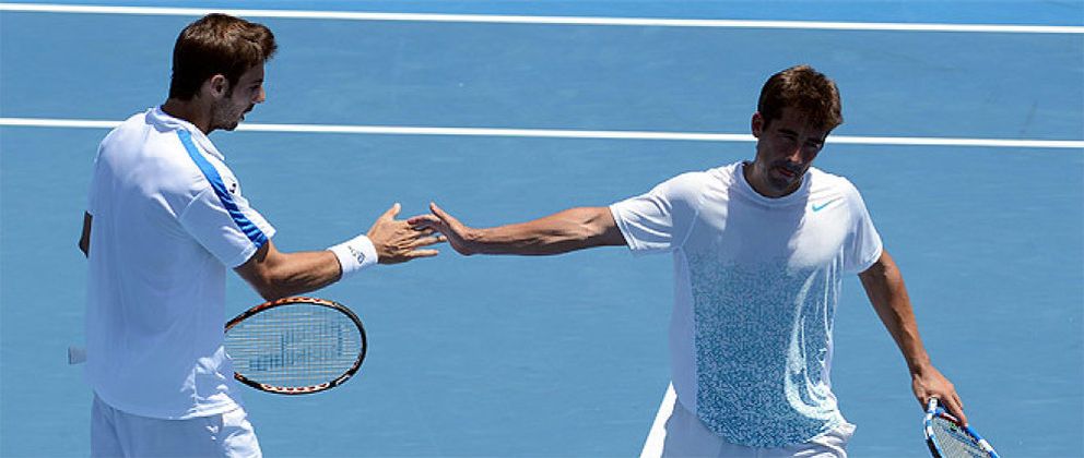 Foto: Granollers y López y los hermanos Bryan, favoritos al título de dobles del Godó