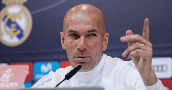 Foto: Zinedine Zidane, durante una rueda de prensa. (EFE)