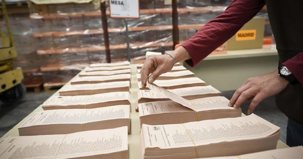 Foto: Preparativos para las elecciones generales. (EFE)