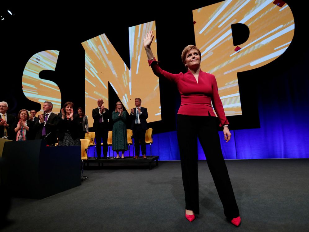 Foto: La ministra principal escocesa, Nicola Sturgeon. (Reuters)