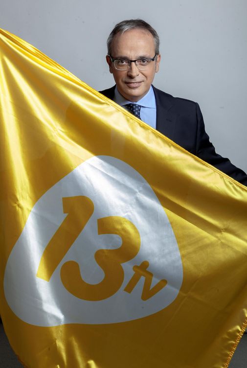 Alfredo Urdaci, periodista de 13TV. (EC)