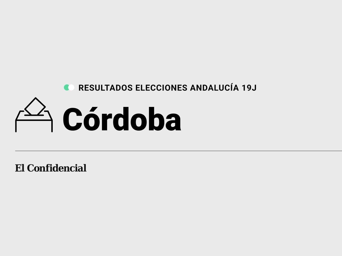 Foto: Resultados en Córdoba, Córdoba, de las elecciones de Andalucía 2022 este 19-J (C.C./Diseño EC)