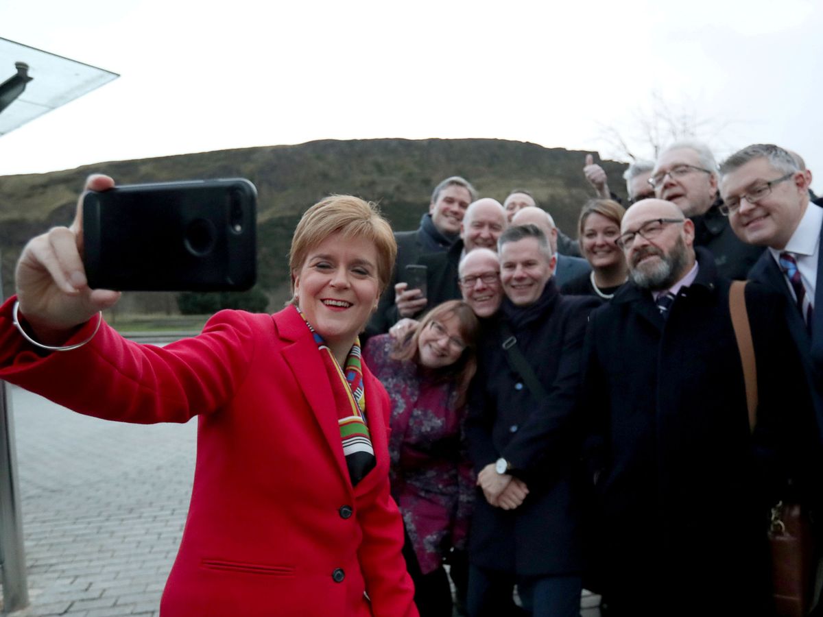 Foto: La líder del SNP, Nicola Sturgeon. (Reuters)