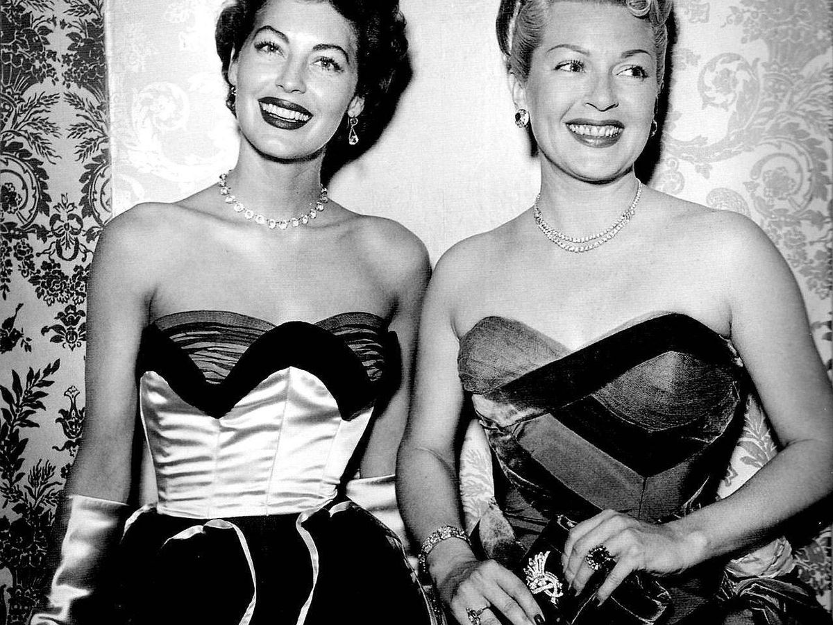 Foto: Ava Gardner y Lana Turner en una foto de archivo. 