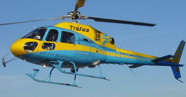 Foto: Helicóptero de la DGT equipado con el 'Pegasus'