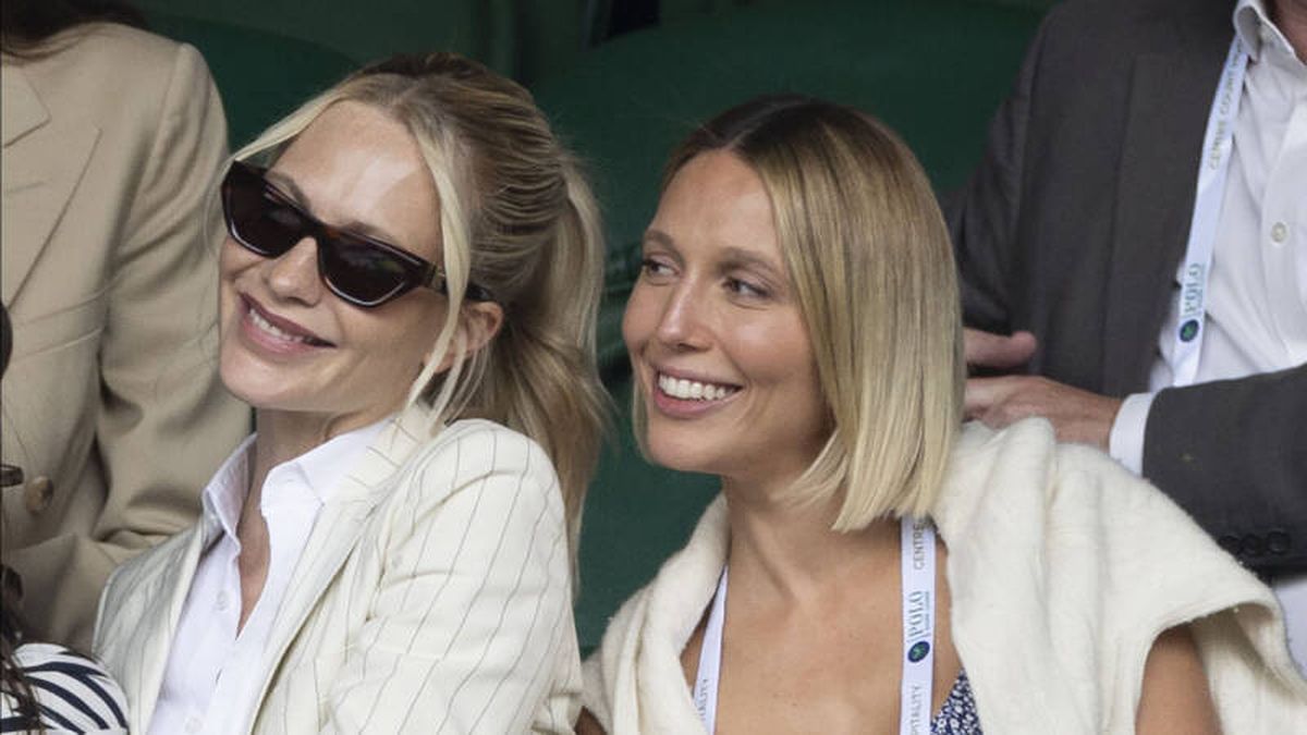 Olympia de Grecia y Poppy Delevingne, las excuñadas reaparecen en Wimbledon tras el nuevo romance de Tino con una modelo