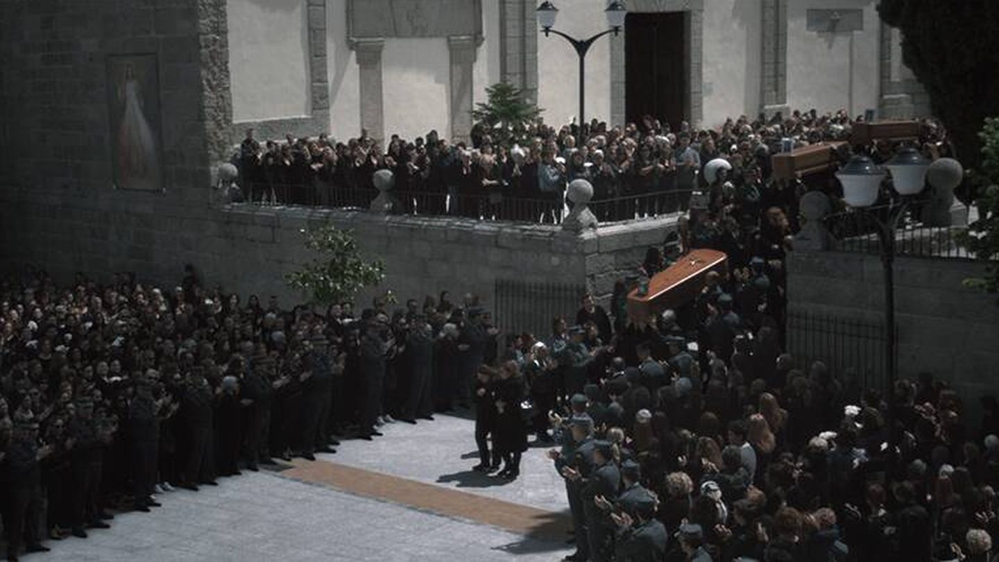 Funeral por el asesinato de las niñas de Alcàsser.