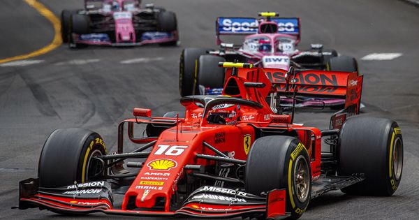 Foto: Leclerc en acción en el Gran Premio de Mónaco. (Reuters)