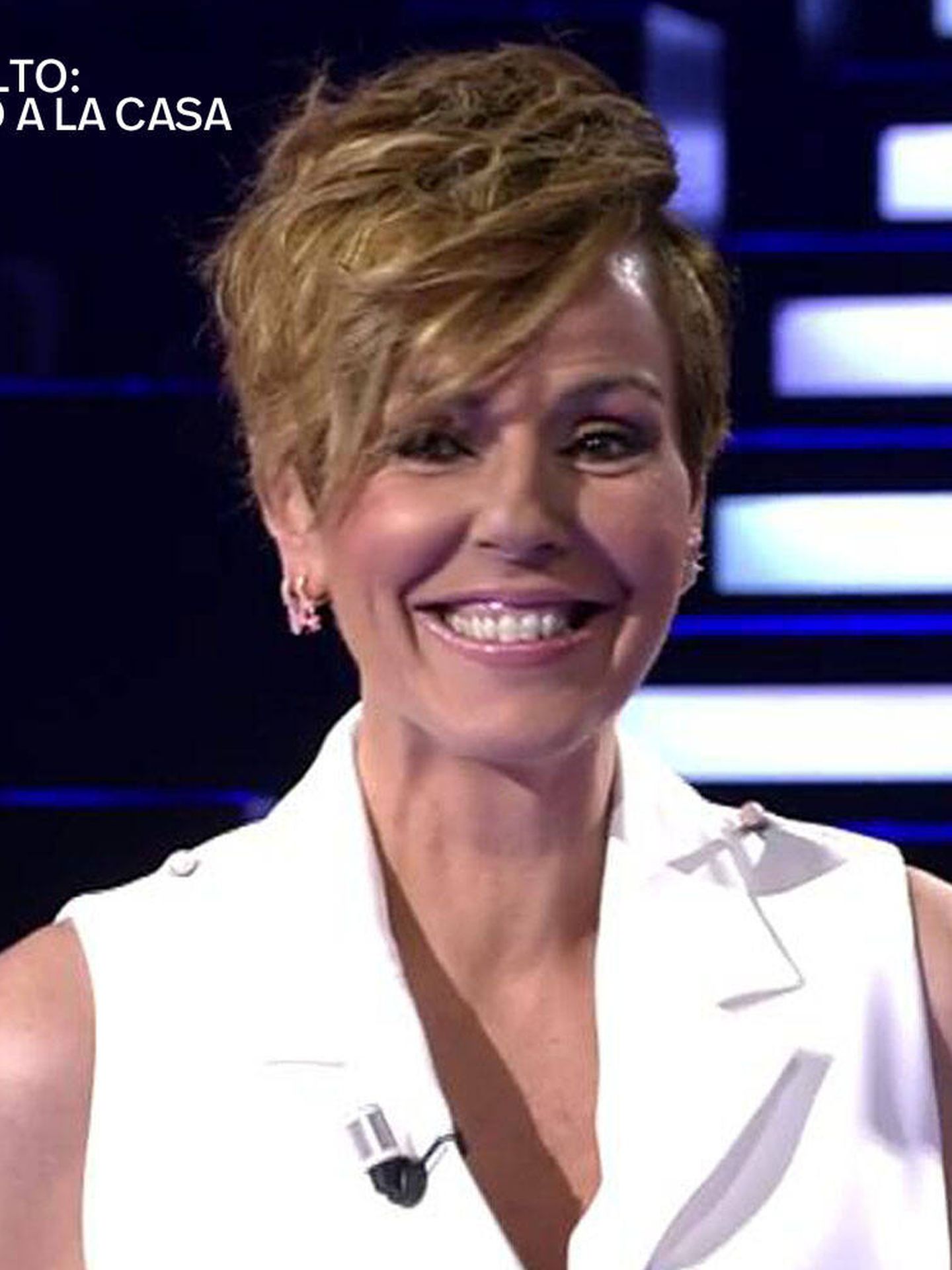 Rocío Carrasco, durante la emisión de 'Montealto'. (Captura de Telecinco)