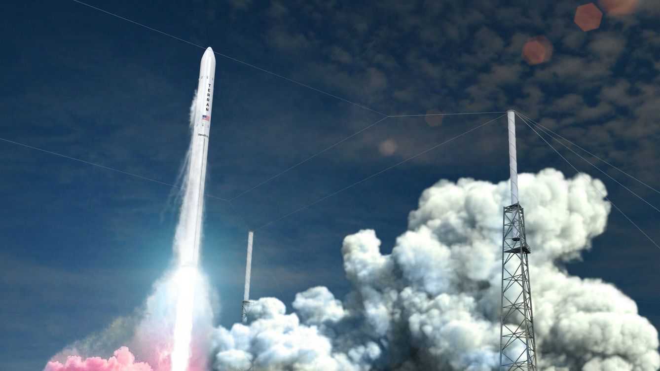 Foto: El Terran 1 será el primer cohete construido en 3D en llegar a la órbita terrestre. ( Relativity Space)