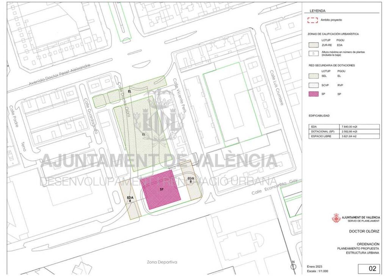 El nuevo planeamiento que propone el área de Urbanismo, de Sandra Gómez. 