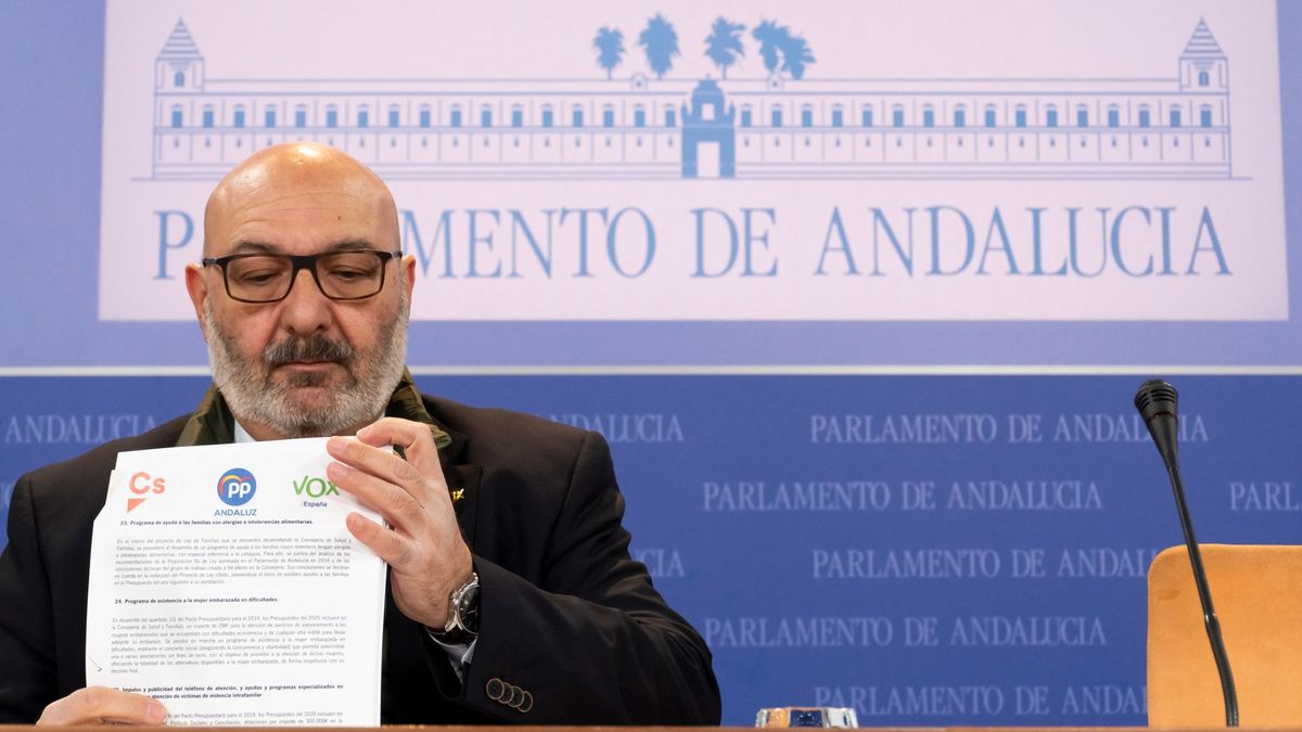 Vox, a PP y Cs: no va a "transigir" porque el pacto andaluz incluye el pin parental