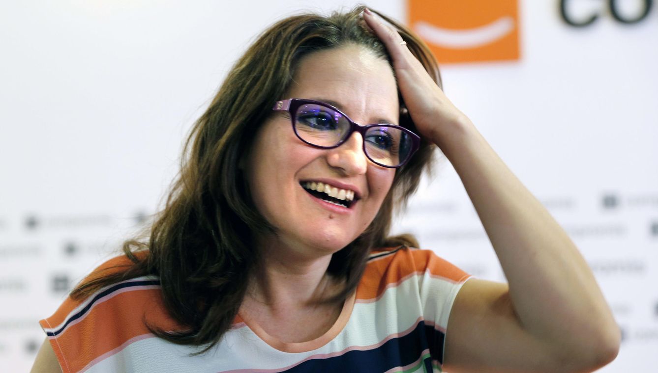 La candidata de Compromís a la Presidencia de la Generalitat, Mònica Oltra. (EFE)