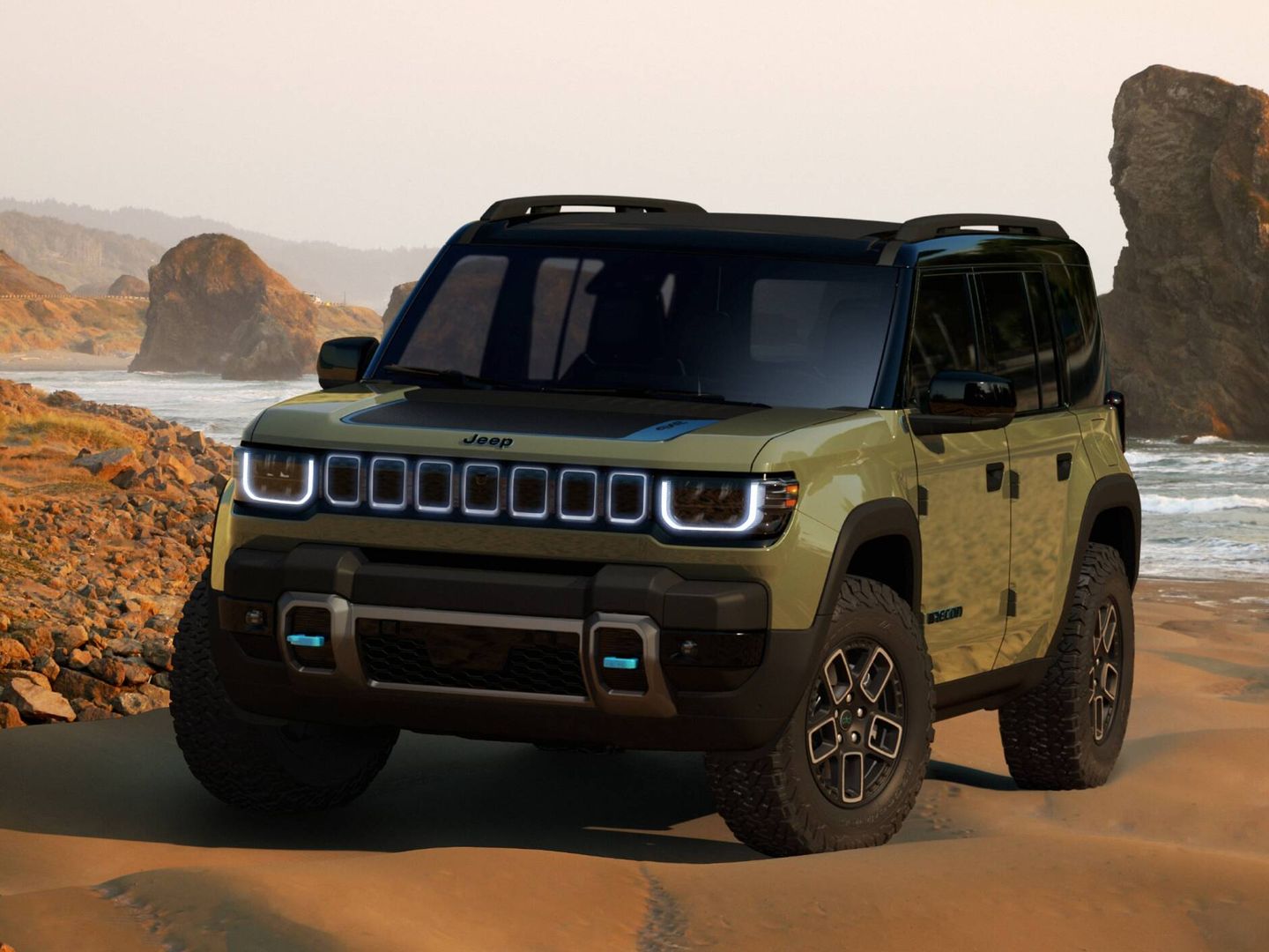 El Jeep Recon Concept se convertirá en un todoterreno eléctrico de serie, pero ya en 2025.