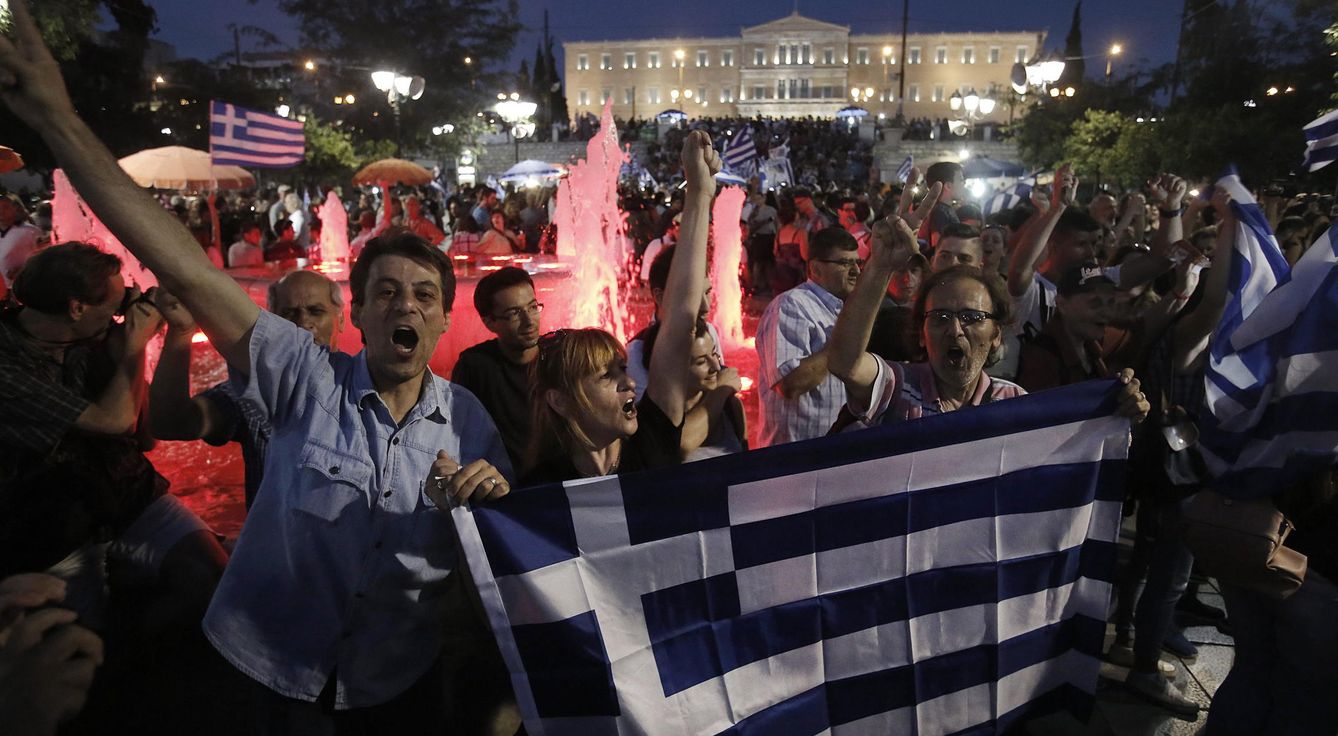 Una de las últimas manifestaciones en Grecia. (EFE)