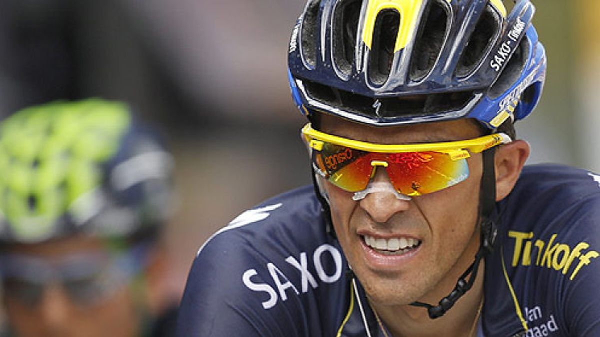 Contador, poco optimista: "En la crono parto con desventaja sobre Froome"