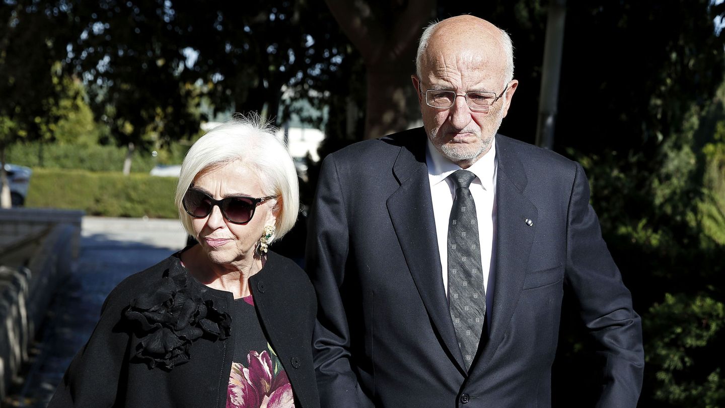 Hortensia Herrero junto a su marido, Juan Roig. (EFE/Manuel Bruque)