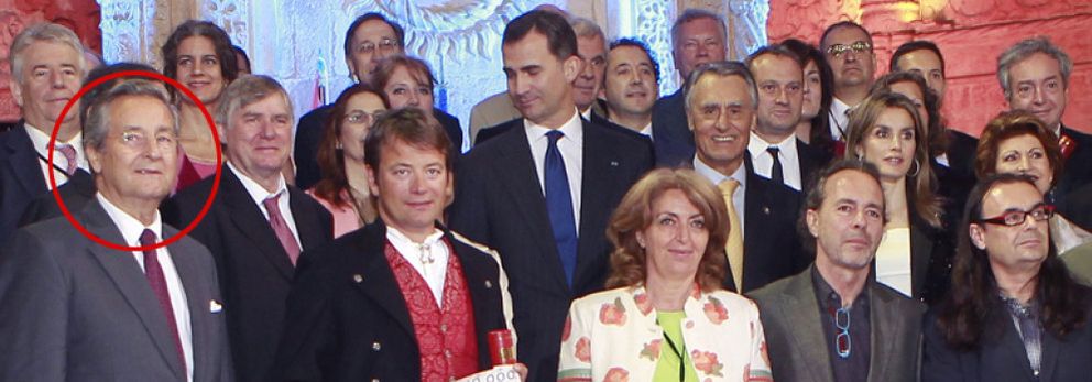 Foto: Los príncipes de Asturias coinciden en Lisboa con el exsuegro de Corinna