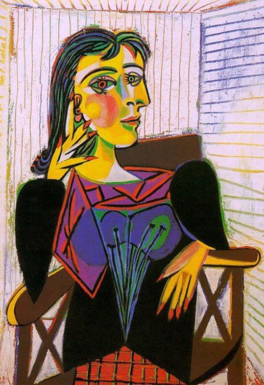 Retrato de Dora Maar, de Pablo Picasso.
