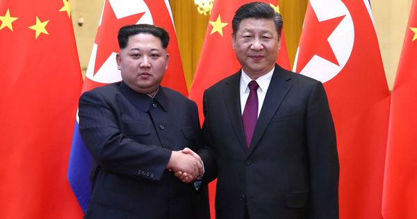 Foto: El líder norcoreano Kim Jong-Un y presidente chino Xi Jinping. (Reuters)