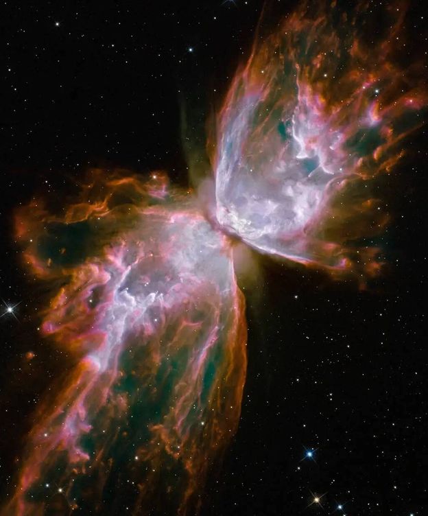 Foto: La nebulosa de la mariposa. (NASA)