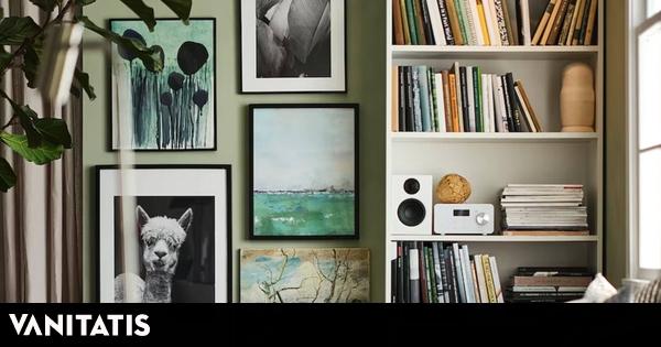 Las estanterías Billy de : 20 alternativas baratas, creativas y  resistentes para organizar tus libros y decorar tu casa
