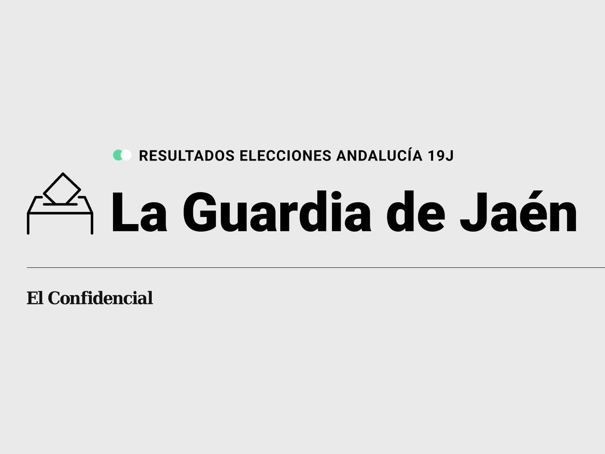 Foto: Resultados en La Guardia de Jaén, Jaén, de las elecciones de Andalucía 2022 este 19-J (C.C./Diseño EC)