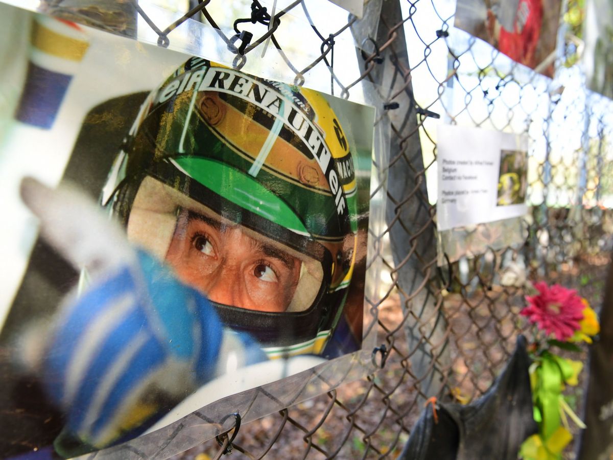 Foto: Imola arrastra el triste de recuerdo del fallecimiento de la figura más legendaria de la Fórmula 1