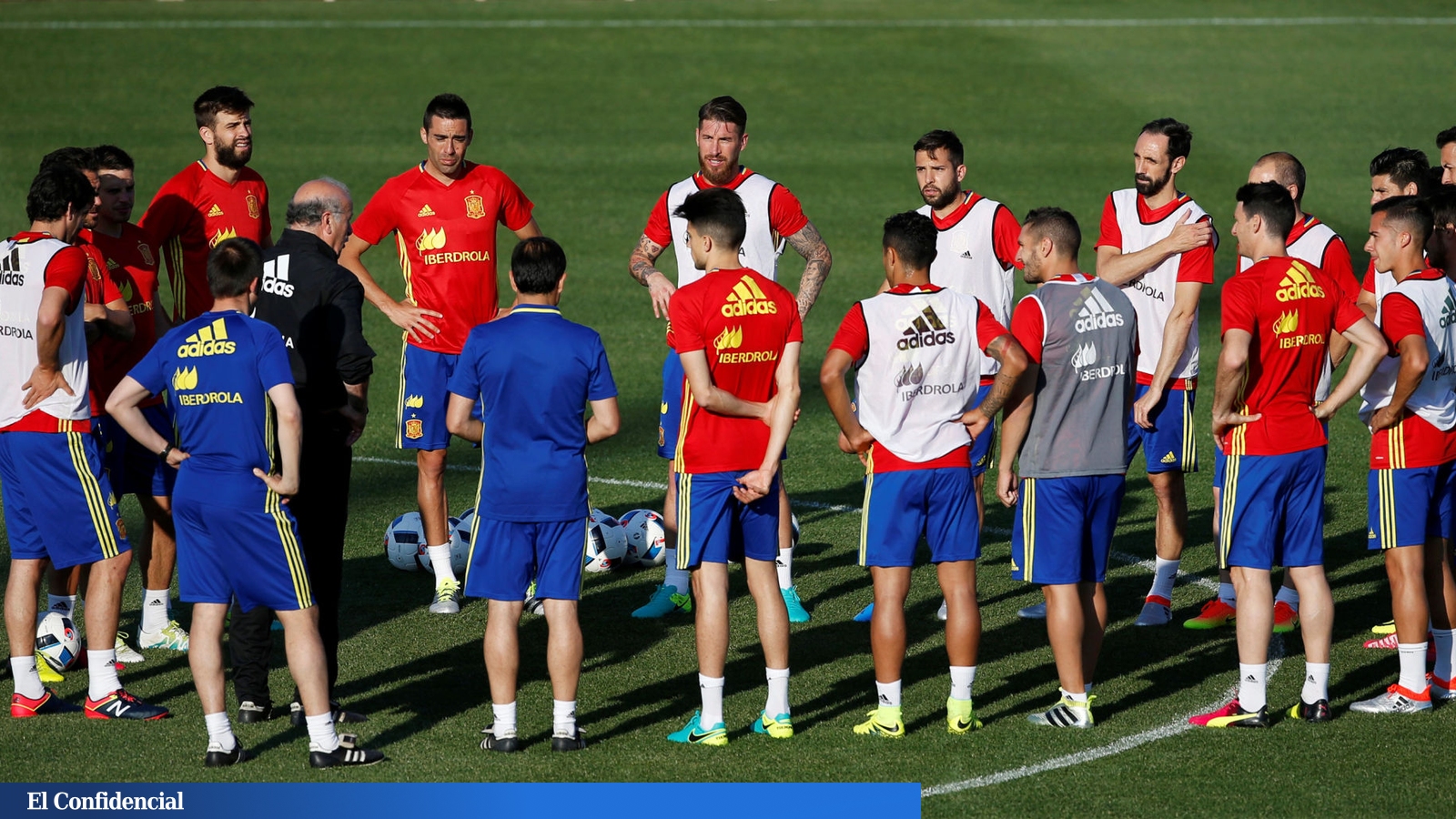 Así España a la Eurocopa Iniesta y Ramos, los grandes líderes la selección